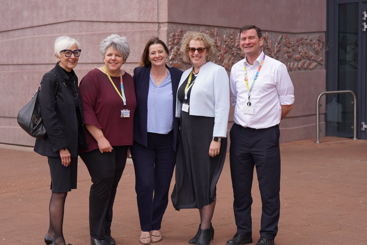 We were delighted to welcome Secretary of State for Education @GillianKeegan to Alder Hey yesterday. Gillian came to see and hear about our hospital school and unique educational offer at Sunflower House 🌻 and our ward classrooms... 1/2