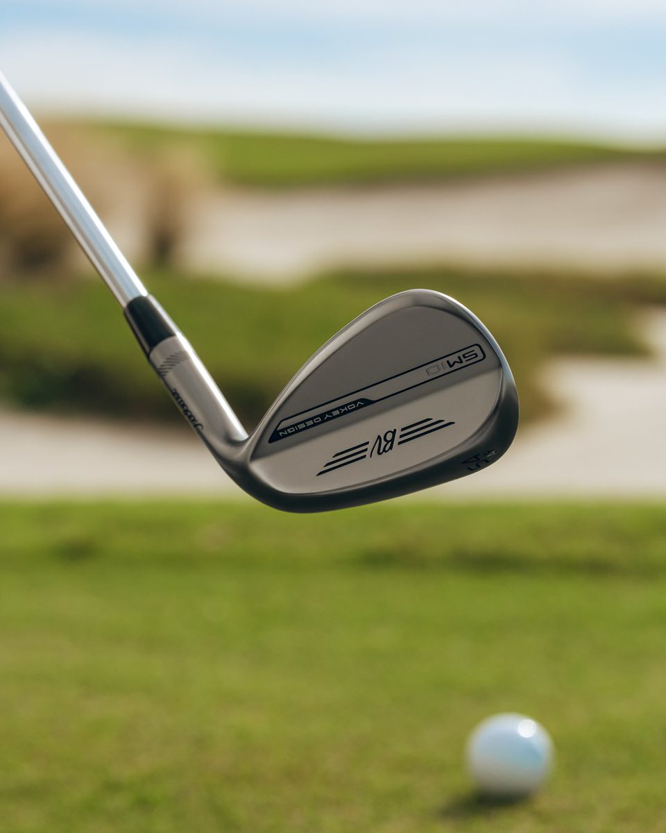 #SM10: Now available in golf shops. Experience the lower flight, improved feel and maximum spin of NEW #SM10 @vokeywedges at a fitter near you. Learn more: bit.ly/4bHcDcy