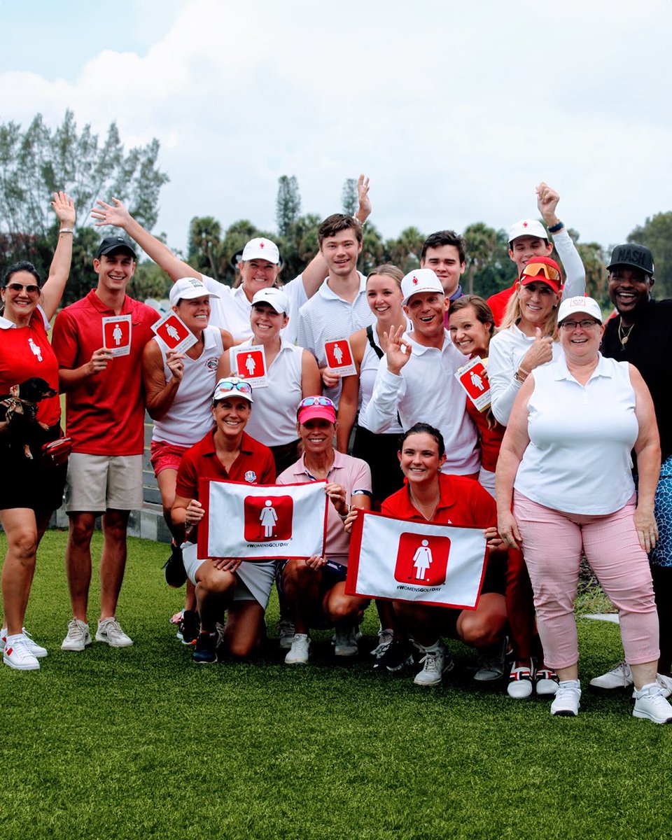Inspiring Inclusion on International Women’s Day ♥️ We launched a new social community, WGD CONNECT to provide support and connectivity for men and women around the globe who share a passion for golf! womensgolfday.com/connect/