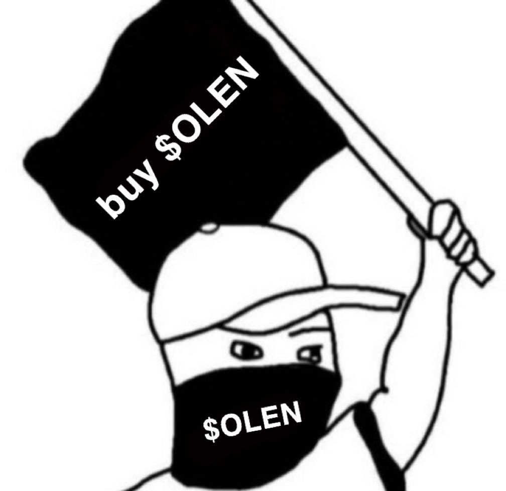SweazSZN's tweet photo. @olenmosksol @koreanjewcrypto @ChadCaff @realdogen @CryptoShlug @iambroots @WSBChairman squad is here $olen https://t.co/BK55w9IqgY