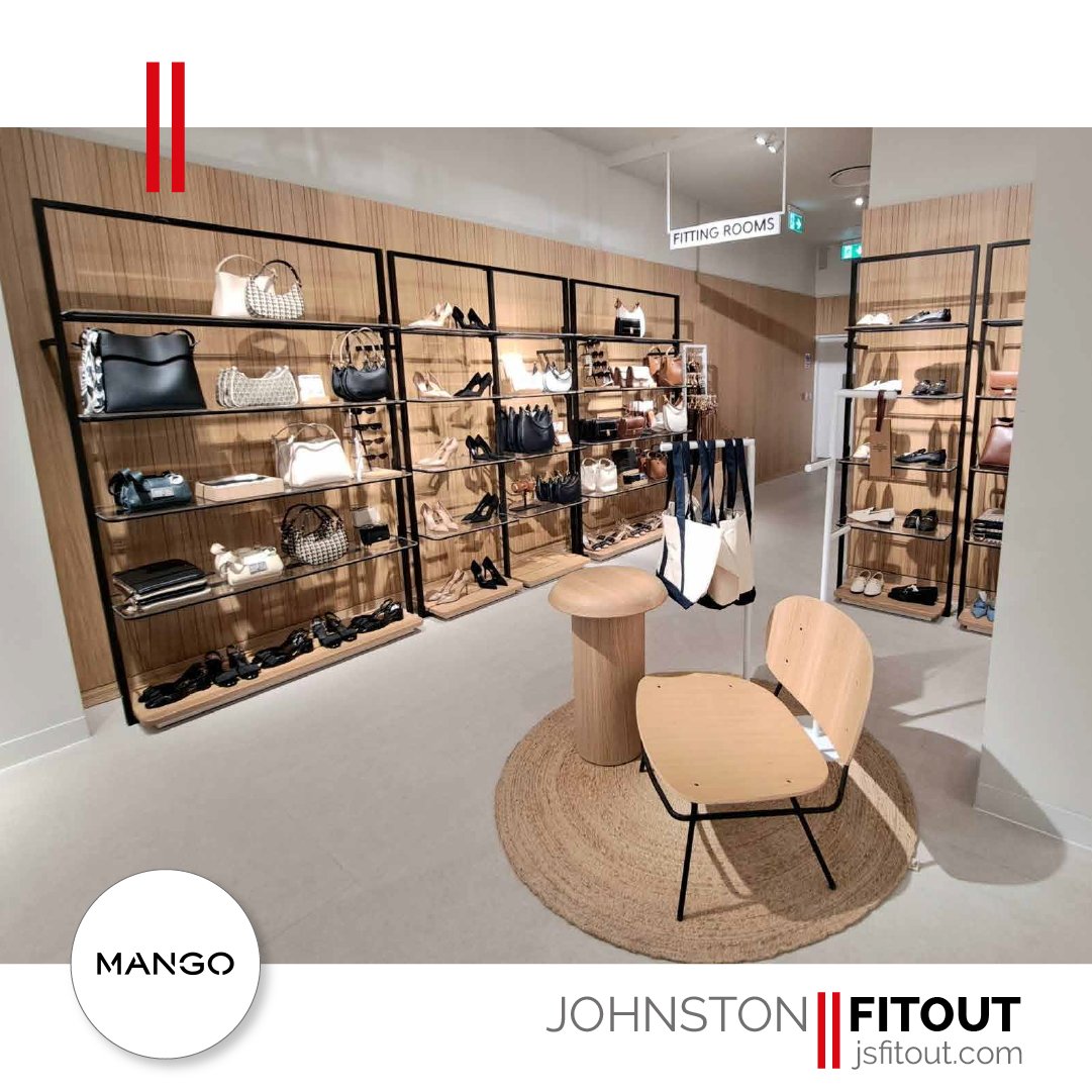 Team <a href="/jsfitout/">Johnston Fitout</a> are delighted to showcase our most recent #TurnKey #Retail #Fitout for <a href="/Mango/">MANGO</a> bringing their Mediterranean Style &amp; Culture to Sheffield. Thanks to a fantastic Team effort from all who brought this installation to it's beautiful fruition #Mango #Meadowhall #Shefield