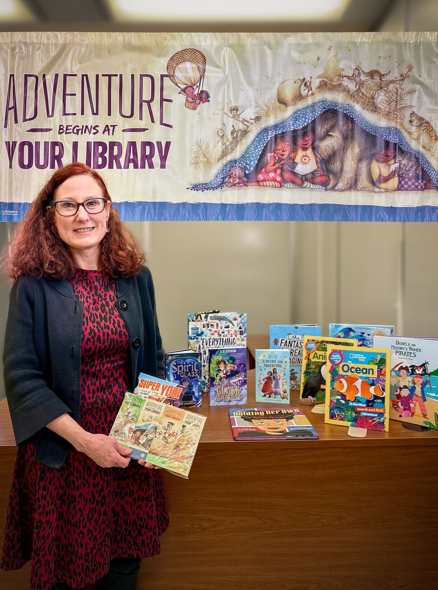 njstatelibrary's tweet image. Next up in our #MeetTheLibrarian series is Sharon Rawlins, Youth Services Specialist! Sharon provides resources &amp;amp; opportunities to #NJLibraryStaff who work with children and teens. She is also the project coordinator for the statewide #SummerReadingProgram ☀️ 📖