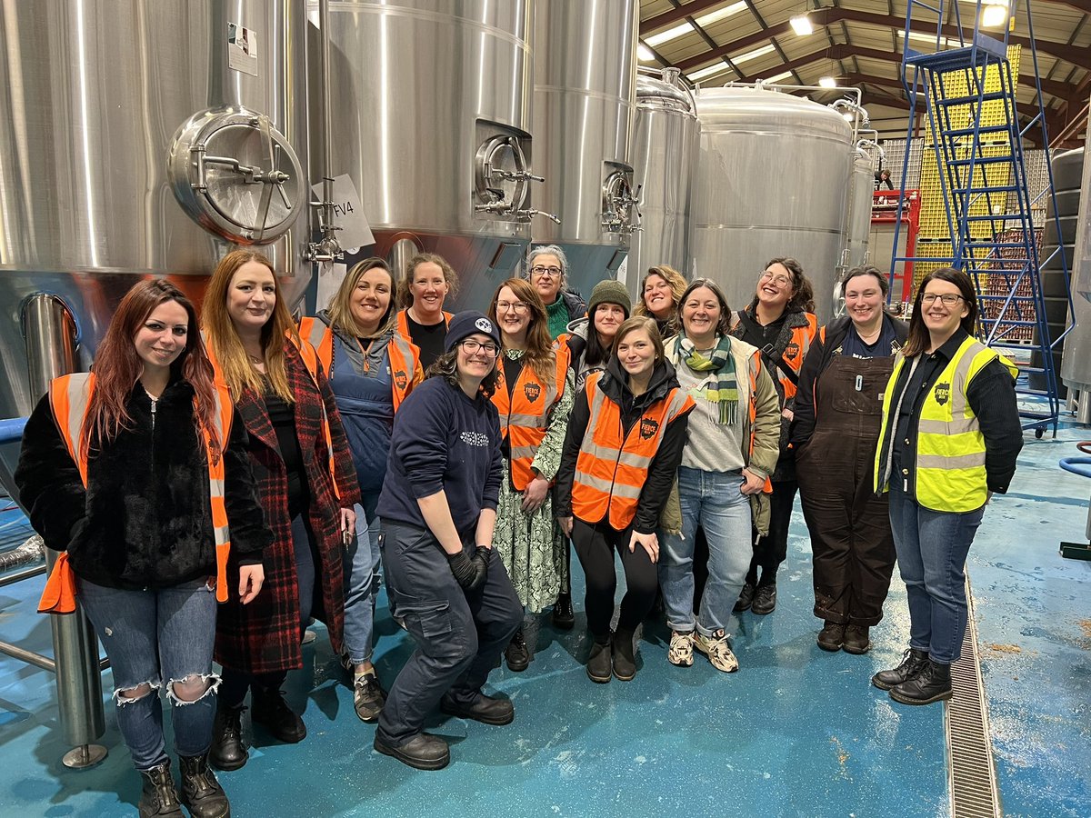 Happy #IWD2024! 

We were @fiercebeer today to brew a pomegranate Radler! 
Thanks Louise, Hazel and Chris for the hospitality we had a blast! 🍻

Lookout for Granate Heart, release next month 👀 #womeninbeer