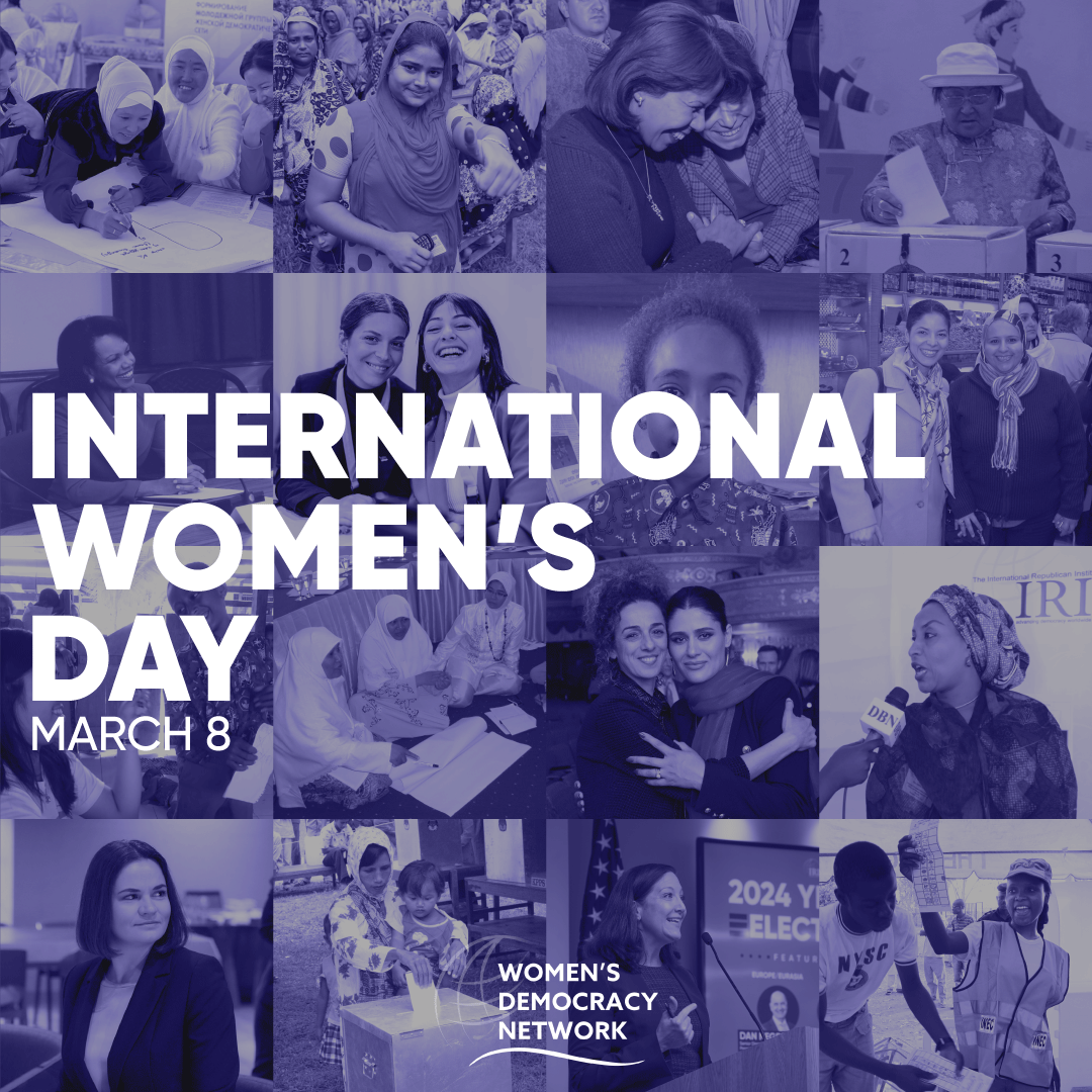 wdn's tweet photo. Happy International Women's Day! At #WDN we believe in empowering women to participate fully in democracy. We equip women with the skills to engage in civic and political life, fostering inclusive and robust democracies worldwide🌍. #IWD2024 https://t.co/DlIgSn9alM