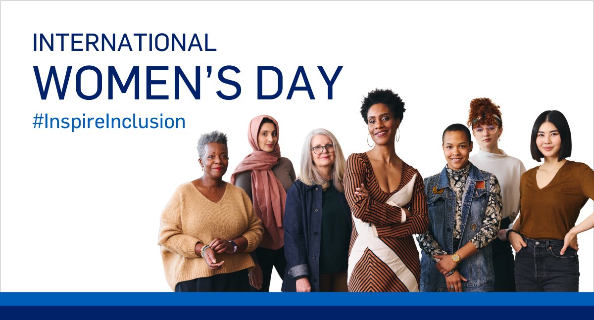 This #InternationalWomensDay, we're committed to helping to create a world where gender equality is the norm. We hope you'll take a moment to celebrate the achievements of women—including those who play an important role in your life. #InspireInclusion #IWD2024