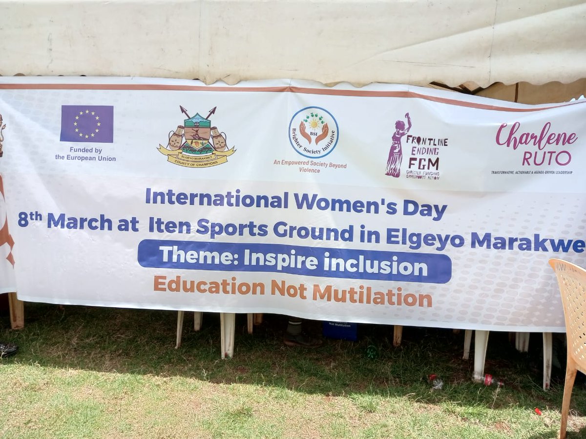 Orina_Augustine's tweet photo. The @EUinKenya today marked the  #InternationalWomensDay in Elgeyo Marakwet by advocating for an end to FGM. 

The theme was loud and unequivocal: #EducationNOTMutilation 

Sadia Hussein @BsiKenya @sadearh @EUAmbKenya https://t.co/Yc3btohuH1