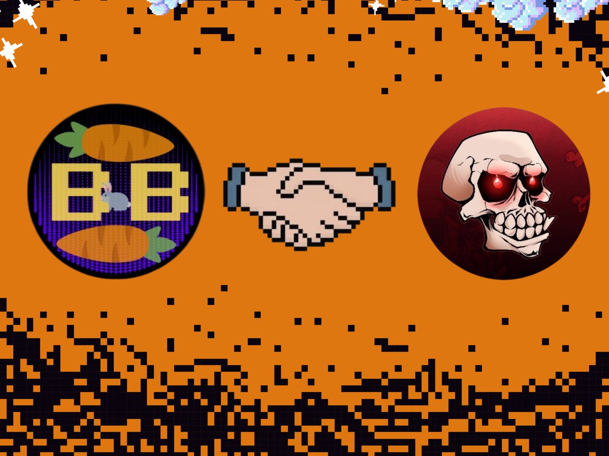 bitbunniess's tweet photo. 🤝Collaboration Giveaway🤝

3x WL on @cardanoskull
6x WL on @bitbunniess
 
How to join:

🐇 - Follow us @bitbunniess, and @cardanoskull
🐇 - 🤍/🔁
🐇 - Tag your Bunny friends.

48hrs ⏰

#NFTGiveaway  #CNFTCommunity #Cardano #CardanoCommunity #CardanoADA #CNFTGiveaways #CNFT #ADA https://t.co/tiy123vEvi