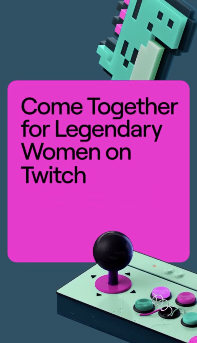 I can also now announce properly after the accidental that happened on Saturday 🤣
But I will be featured on the Twitch Front page & recommended shelf for th rest of March🥺💜
Thank you again @TwitchUKI
For this opportunity 🫶
#TogetherforLegendaryWomen