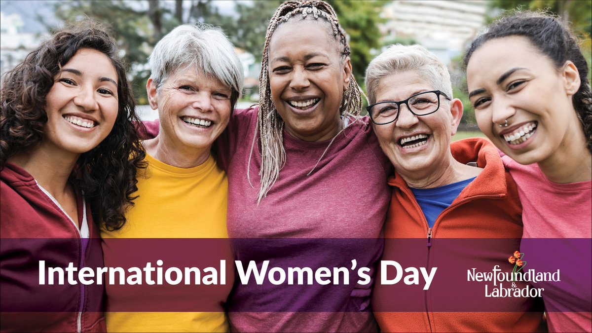 Happy International Women's Day to all women and girls! You are strong, resilient and valued, and your contributions enrich our province, and our world. Supporting and empowering women and girls to reach their full potential creates a better future for us all.