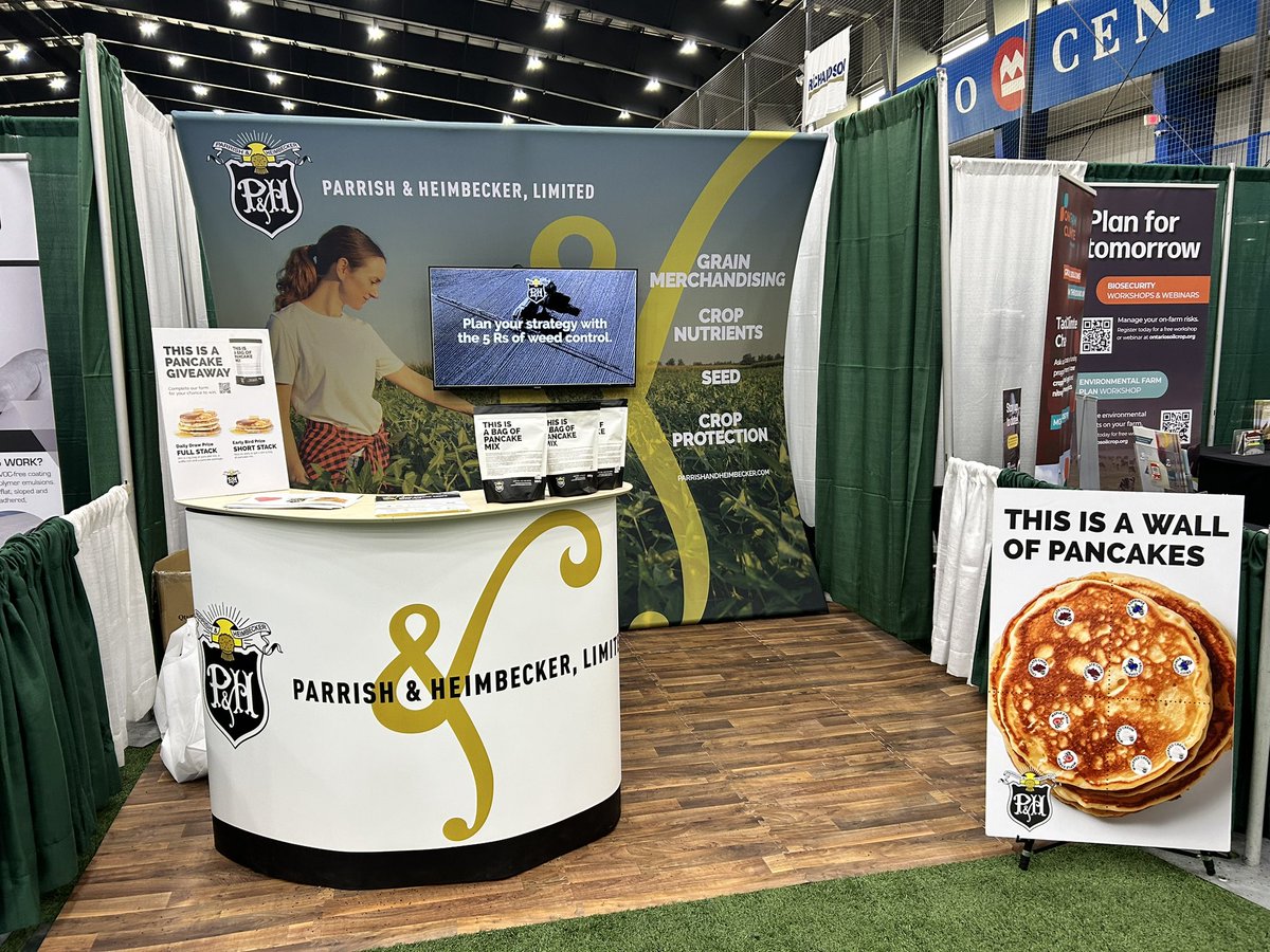 Be sure to swing by the <a href="/ParrishHeimbeck/">Parrish & Heimbecker, Ltd</a>  booth at the London Farm Show today!