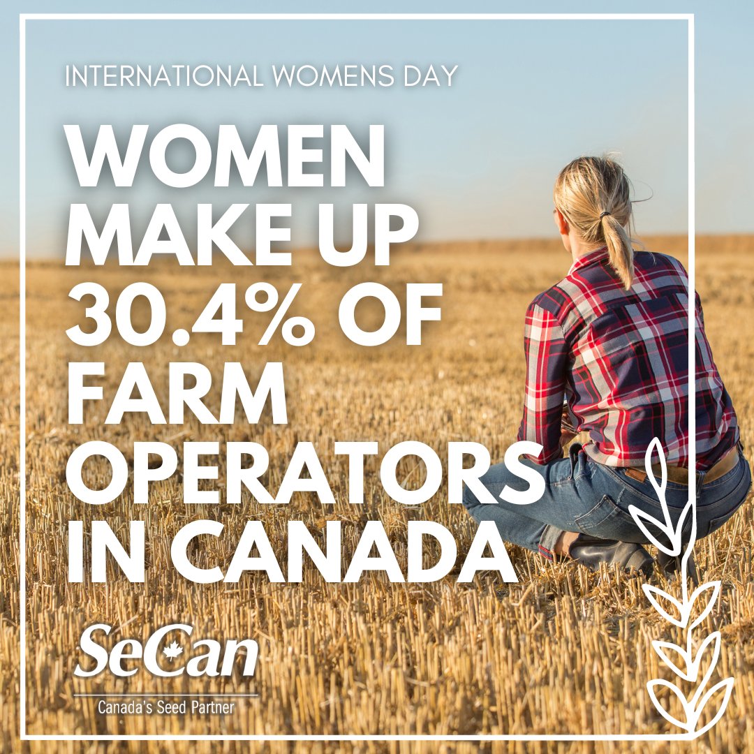 Who run the world? GIRLS! 

It's encouraging to see women continue to pave the way in agriculture 🙌

SeCan is lucky to work with some amazing women in research, farm operations, and as our partners throughout the ag industry💪

#WomenInAg
#InternationalWomensDay