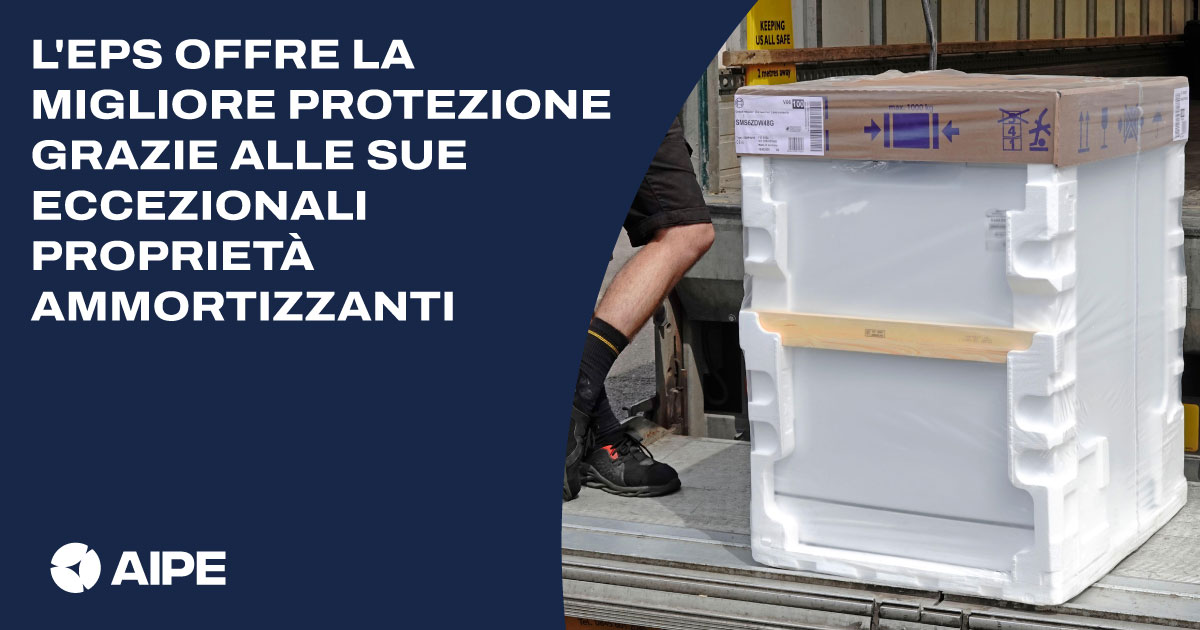 Durante il trasporto di oggetti di alto valore come gli elettrodomestici, l'EPS offre la migliore protezione grazie alle sue eccezionali proprietà ammortizzanti, di resistenza e adattabilità in quanto può essere modellato in base all'oggetto desiderato. tinyurl.com/24bbefd5