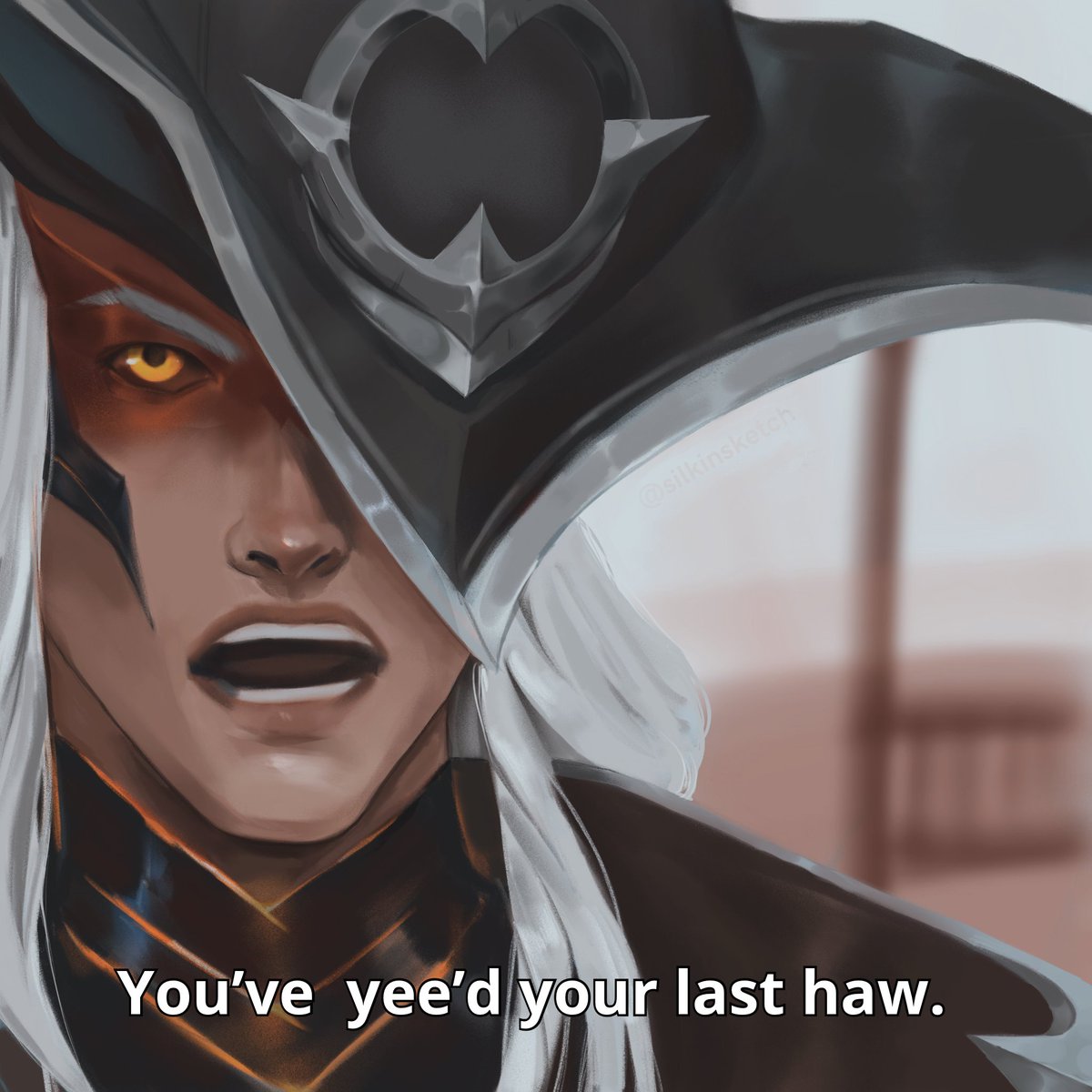 silkin_art's tweet photo. Save me high noon Yone. wa waa waaaah

#ArtOfLegends https://t.co/xbrmBTiA1V
