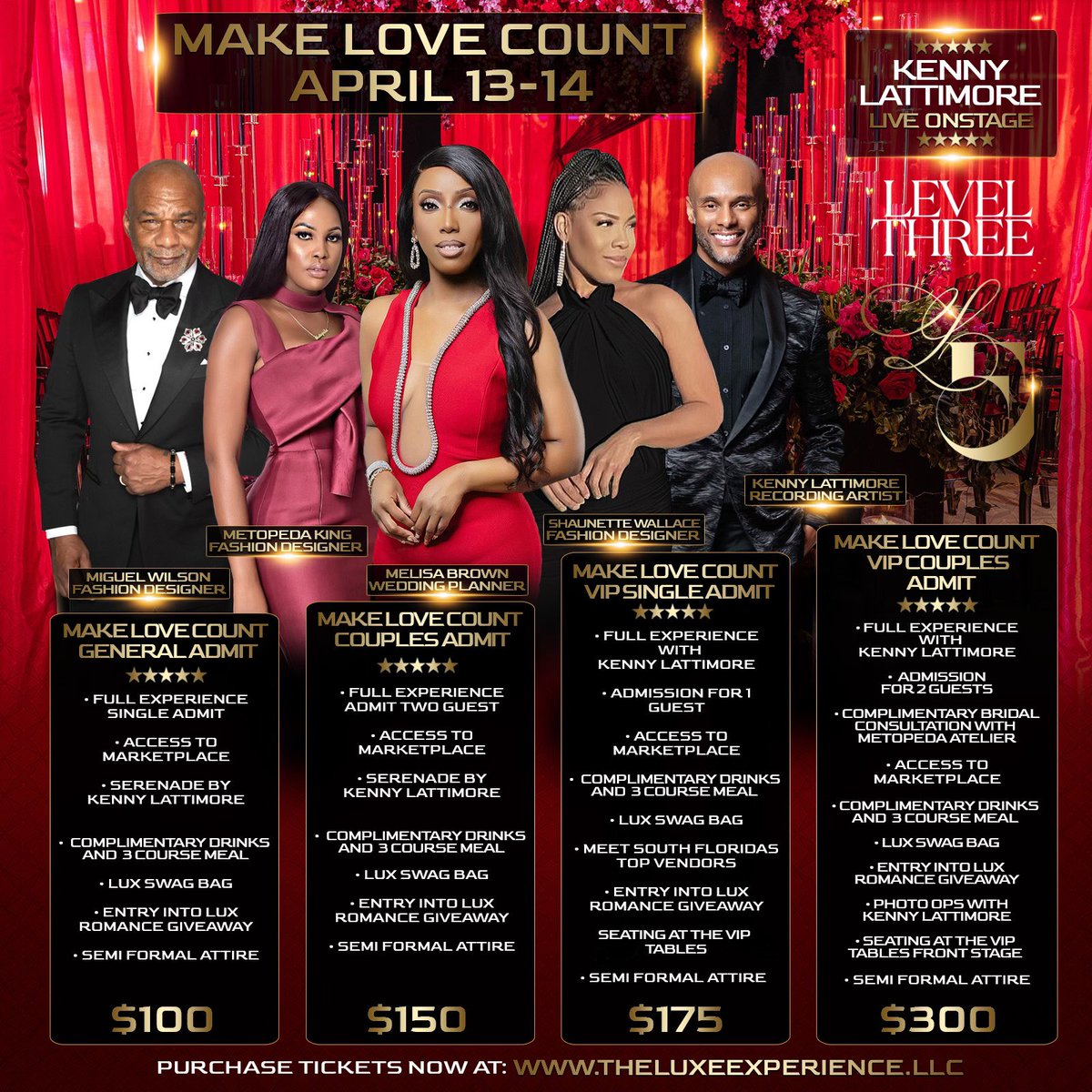 THENEWYORKFAME's tweet photo. Join us at 3rd Annual Bridal Mock Wedding Event Presented By The Lux Experience with performance by Kenny Lattimore (APRIL 13TH) https://t.co/j9WlGNp2ZM
#rsvpnow #savethedate https://t.co/G6ItL8Q2pL