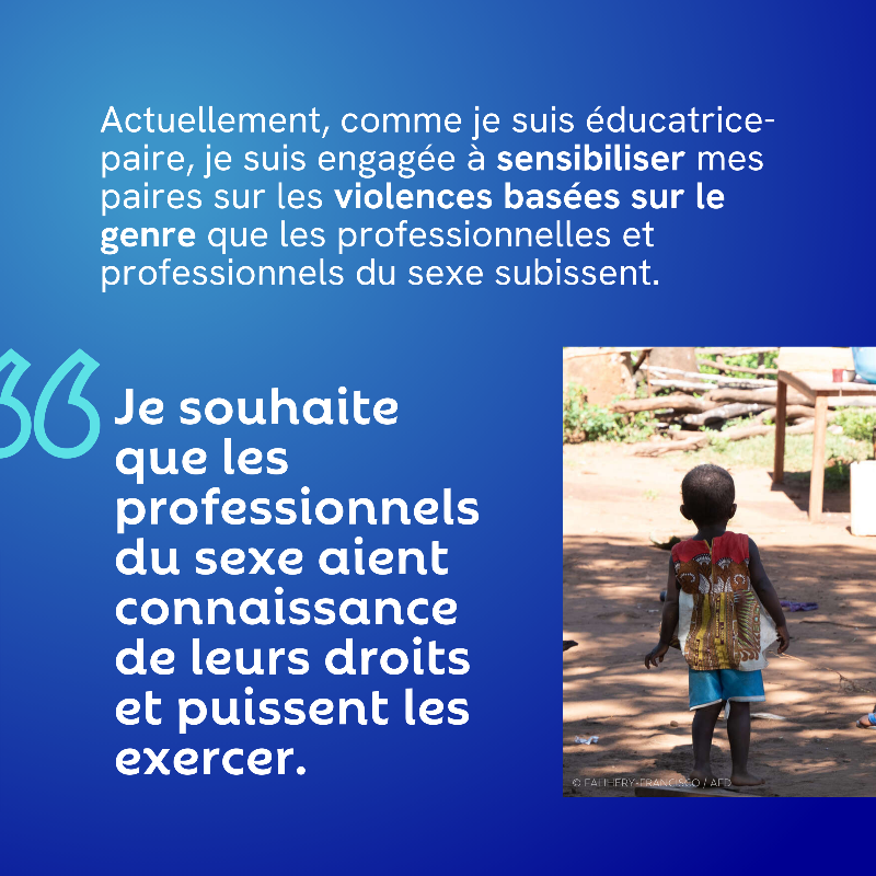 EF_LINITIATIVE's tweet photo. 🗣️ « Je souhaite que les travailleurs du sexe soient respectés, aient connaissance de leurs droits et puissent les exercer ».

Découvrez l'histoire de Soalette, travailleuse du sexe (TS), paire-éducatrice du projet que nous soutenons à 🇲🇬 visant l’accompagnement des TS. #8mars ⤵️