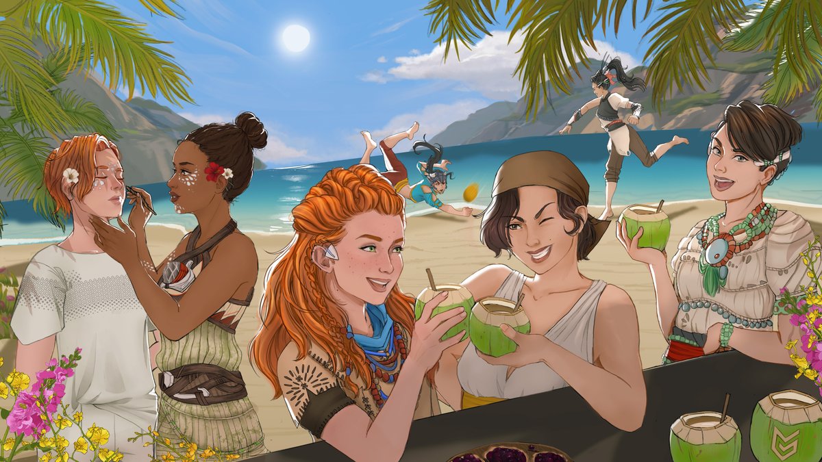 Today we want to take a moment to celebrate the women at Guerrilla and in the Horizon community! Here's to the incredible women who inspire us every day – Happy #InternationalWomensDay!

🎨 Art by Senior Character Artist Debora Depenbrock