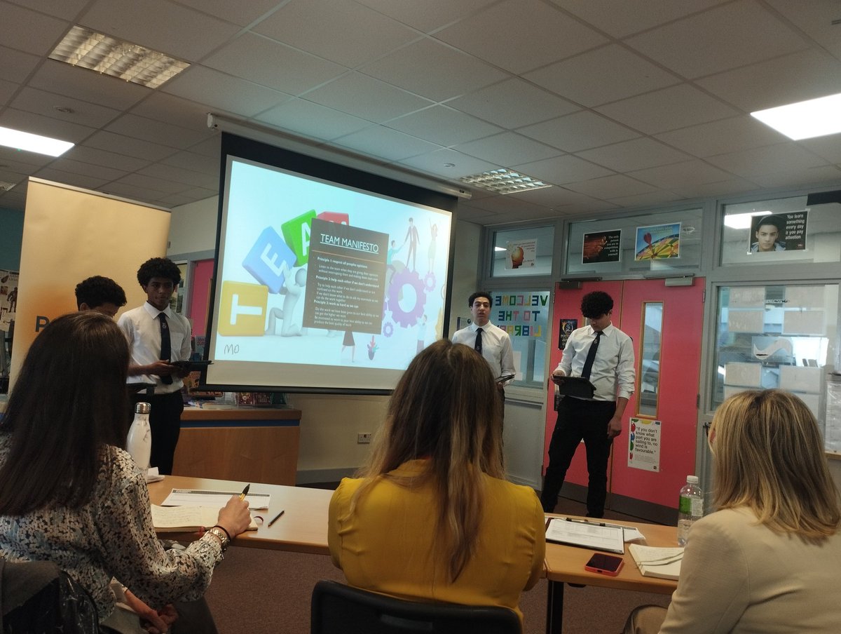 MissCaldwellHHS's tweet photo. I am beyond PROUD of my Powering Futures Class today who made their final pitches to industry judges. You have pulled it out the bag 🤩. This is an excellent SCQF Level 6 qualification to get involved in and can't wait for next year's cohort already! @HillheadHS @HHS_Pathways https://t.co/S3DjBV2k2P
