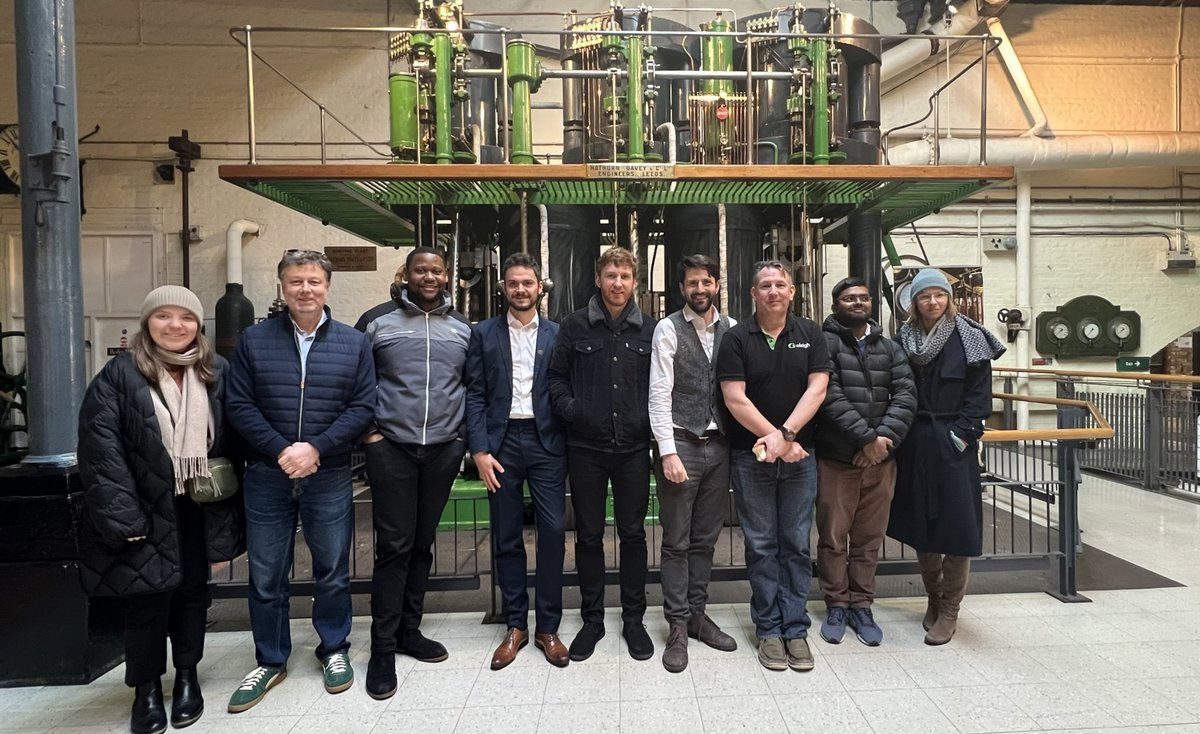 Thanks @waterandsteam for accommodating us for the #ofgemsif REACT partners workshop. The private tour learning about the history of water & steam in London plus the exciting plans to use innovation for a #NetZero future a definite highlight! 💚