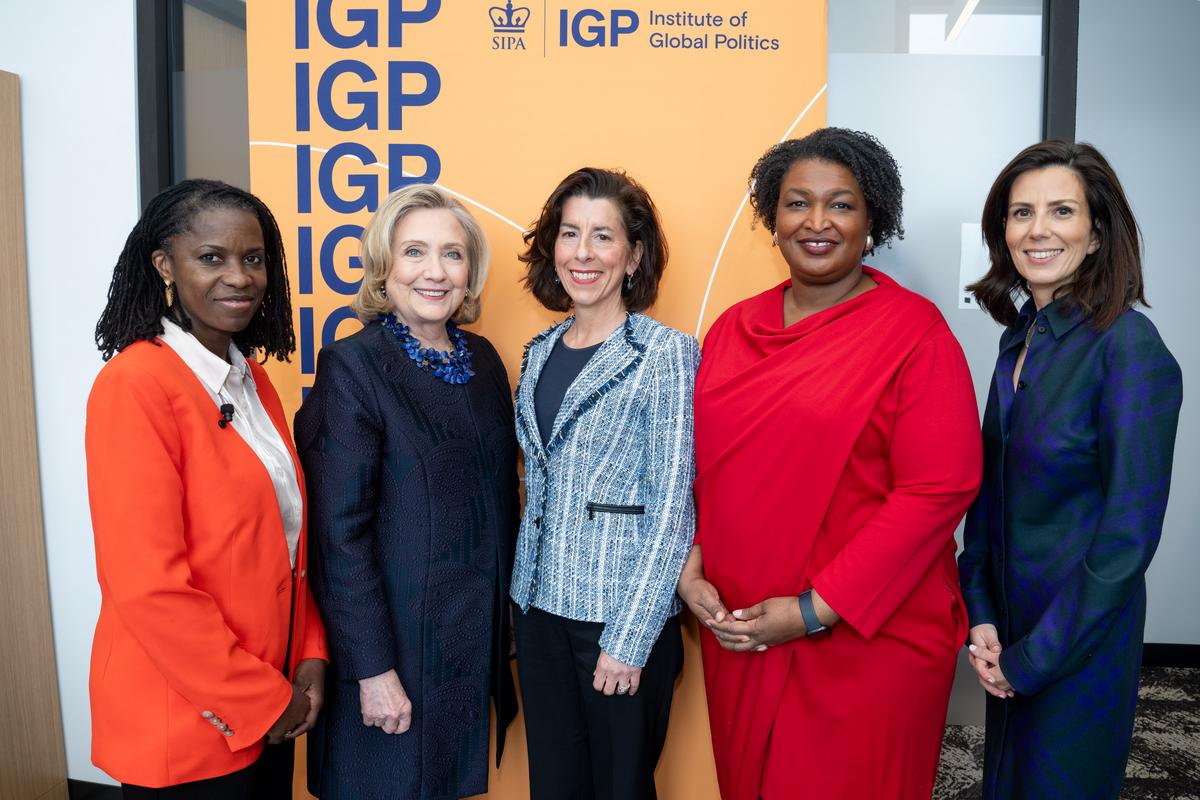 This was the perfect week to launch @ColumbiaIGP’s Women’s Initiative…during #WomensHistoryMonth & the same week as #IWD2024! @OlatiJ, @HillaryClinton, @SecRaimondo, @staceyabrams & many more joined us for conversations about how we can advance gender equality around the world.