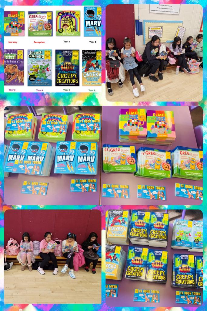 Featherstone Family did a super turnout for #WorldBookDay2024🤩. This year’s challenge for pupils & staff was to dress up as a word, can you guess any of the words ? We also surprised all our pupils with #WBD2024 Books 📚 for every pupil. Thanks to  @HeathBooks & @WorldBookDayUK