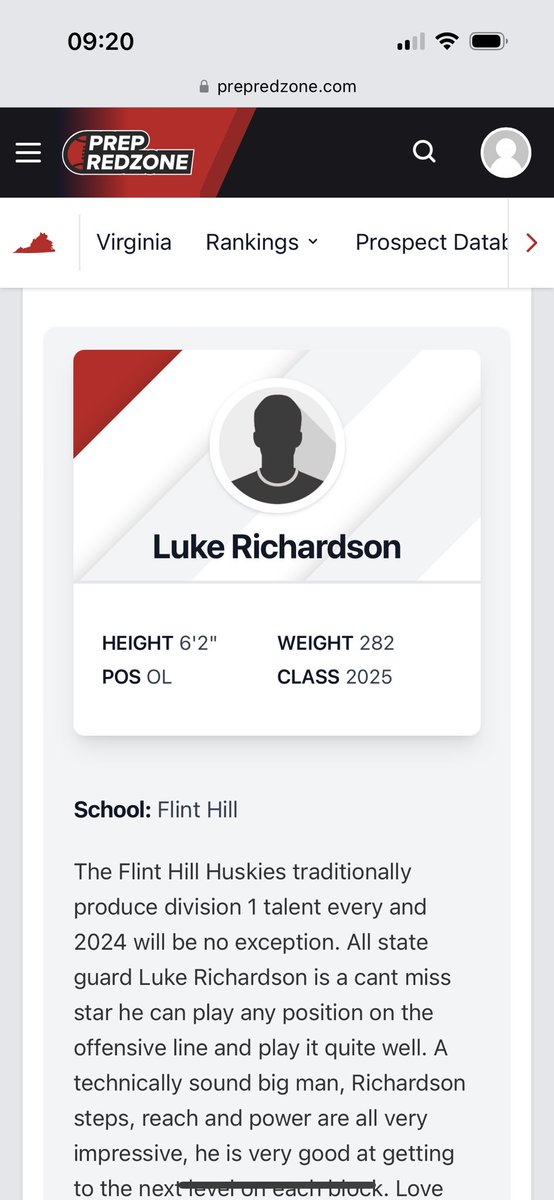 Write up from <a href="/PrepRedzone/">Prep Redzone 🏈</a> <a href="/PrepRedzoneVA/">Prep Redzone Virginia</a> <a href="/carljfred/">Carl Frederick</a> 
Thank you!! <a href="/CoachP_eterson/">Coach P 🍎🏈📚🎓CoachesHelpingCoaches</a> <a href="/FATboysOLine/">Coach Mike Dillon</a> <a href="/FlintHillFball/">Flint Hill Football</a>
