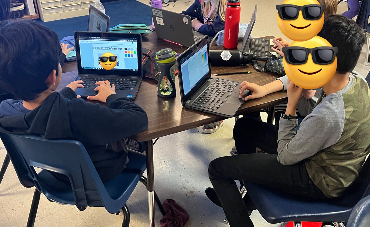 I had a blast helping <a href="/Mrs_C_Harvey/">Chelsie Harvey</a> <a href="/duewest_es/">Due West</a> yesterday sharing <a href="/BookCreatorApp/">Book Creator Team</a> with students. We went to five classes and they 🥰 it. Can’t wait to come back! <a href="/hanharris23/">hannah harris</a> #CobbInTech