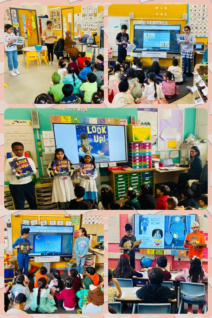 Our fantastic Reading Ambassadors &amp; Junior Librarians did captivating storytelling sessions to our younger pupils. They even had a chance to meet an author! What a magnificent way to end our enthralling Book Week 🌟📚🌟📚<a href="/WorldBookDayUK/">World Book Day UK 📚</a> <a href="/Literacy_Trust/">National Literacy Trust</a>  <a href="/OpenUni_RfP/">Reading for Pleasure 🧶</a>
