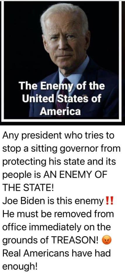 Number one Enemy of the United States of America! INDEED…. @Scobra642 ⚔️⚓️⚔️ @_djtII @RDog861 @827js @cmir_r @thandar324 @_vet96 @emma6USA @Ilegvm @InjunJoe2726 @Pat10th @PAYthe_PIPER @x4Eileen @stevealex140 @jncojok3 @ChavezKenny77 @Ikennect @MAC_ARMY1 @SFBack1 @USMCVET152…