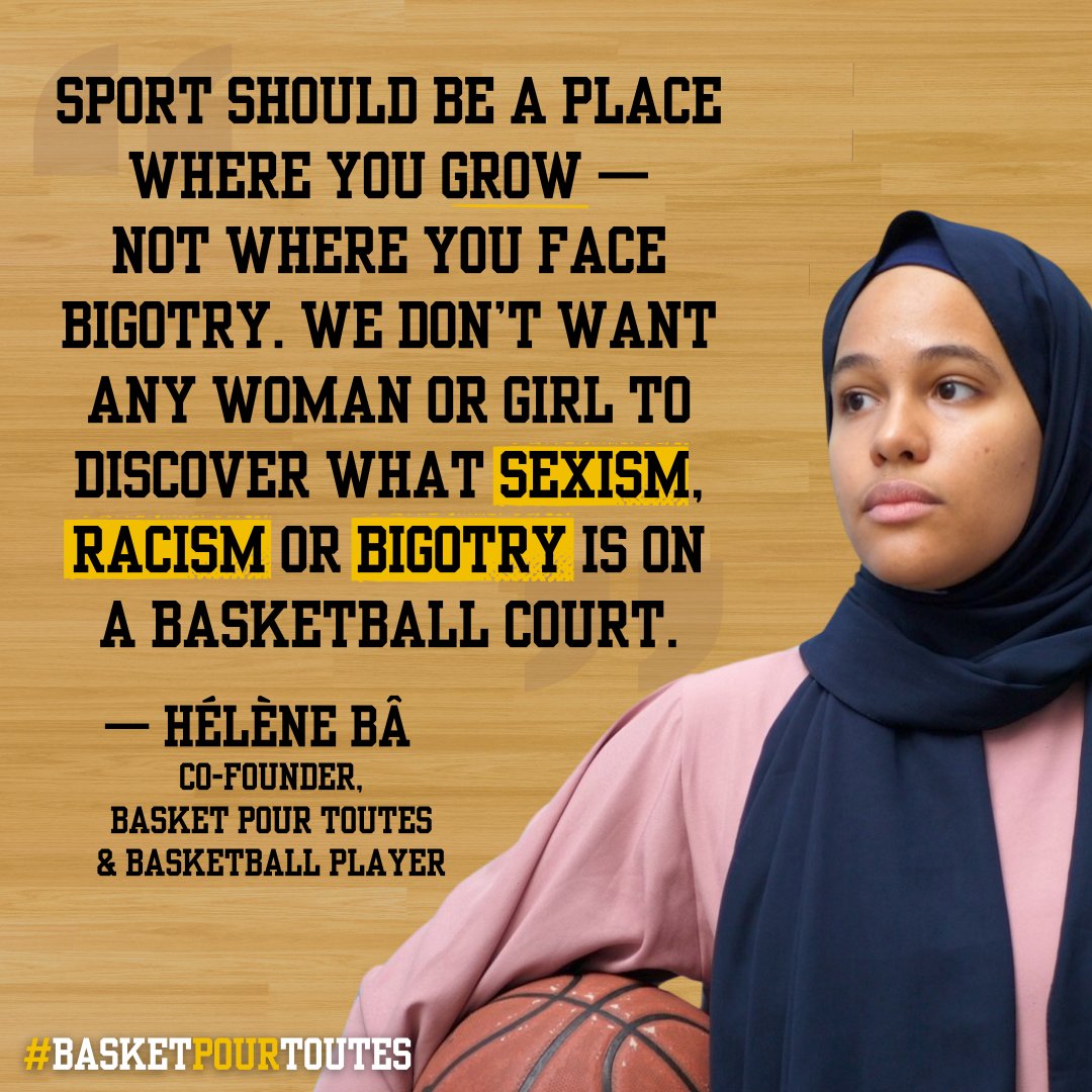 OPEN LETTER: This #IWD @amnesty @BballpourToutes @AthleteAlly @hrw @Sport_Rights and 80+ international athletes expose the racist and Islamophobic rules that exclude women and girls who wear sports hijabs from competing, e.g. in basketball in #France amnesty.org/en/latest/news…