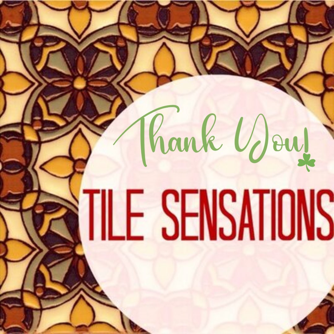 We continue be blessed with support &amp; love from our friends!☘️

“May the luck of the Irish enfold you. May the blessings of Saint Patrick behold you.”

Thank you to our dear friends at Tile Sensations for their parade sponsorship☘️
<a href="/TileSensations/">Tile Sensations</a>