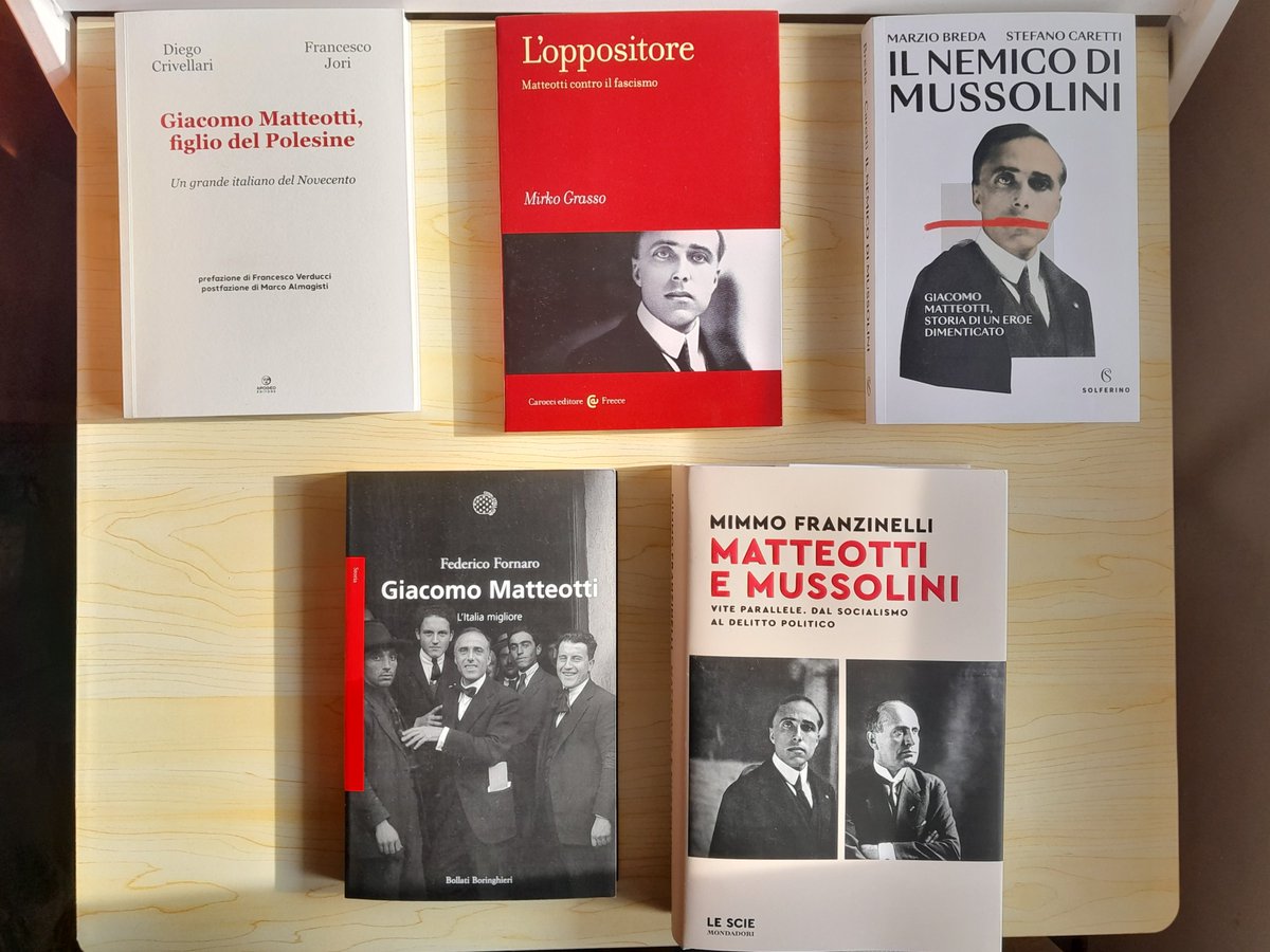 Novità #libri #GiacomoMatteotti #Matteotti #Matteotti100 #inlettura