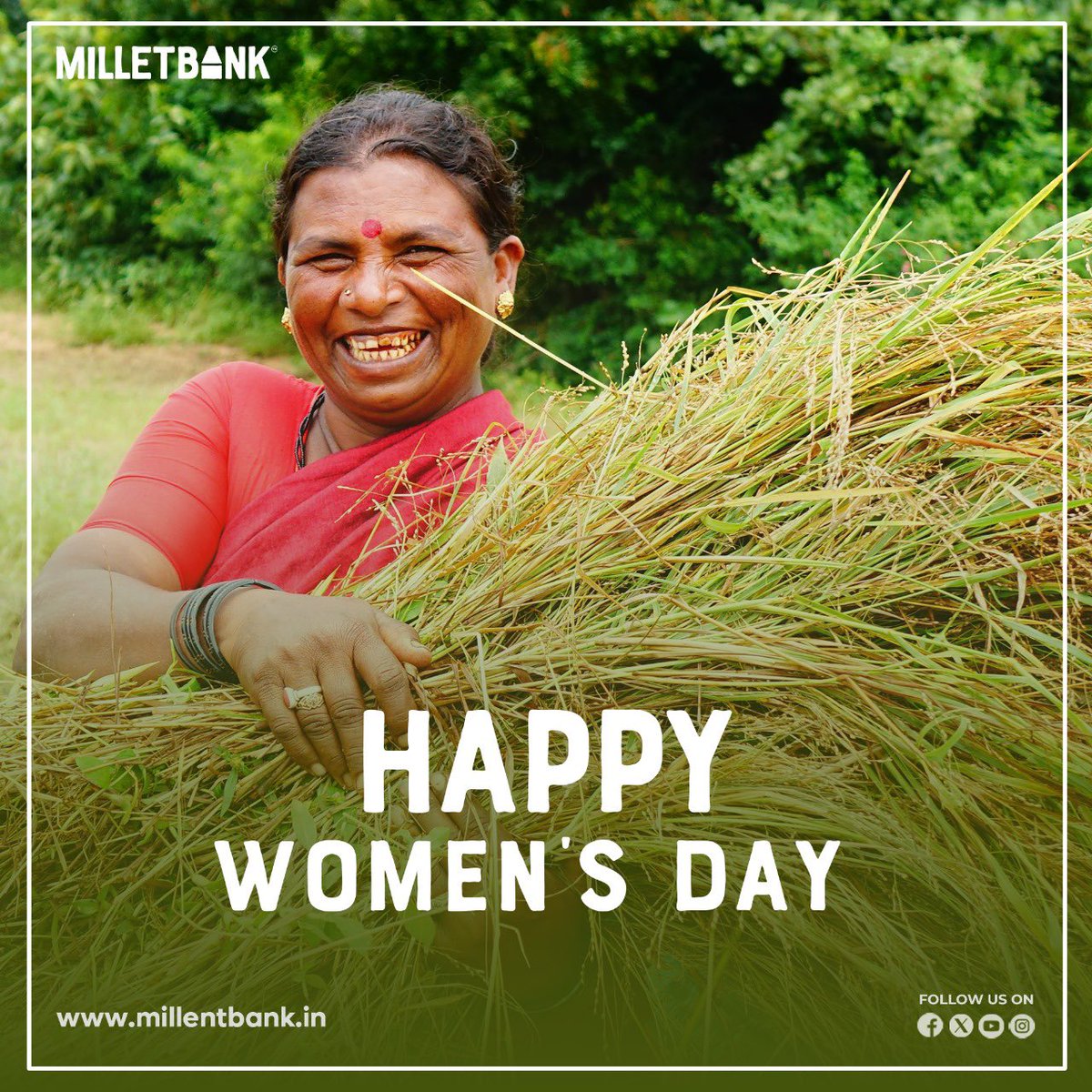 Let’s Celebrate #InternationalWomensDay by spotlighting the incredible role of rural women! 🌾 They're the backbone of agriculture, ensuring food security. Let's empower and uplift their stories for a more inclusive world! #IWD2024 #RuralWomen #EmpowerWomen