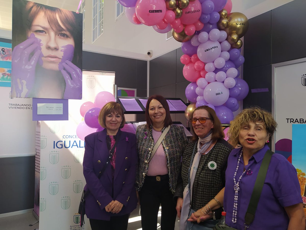 En el Día de la Mujer, estuvimos presentes en el acto de la  Unidad Técnica de Igualdad en la Casa Municipal de la Mujer. 
@AyuntamientoLPA 
<a href="/IgualdadGobCan/">ICI Gobcan</a>