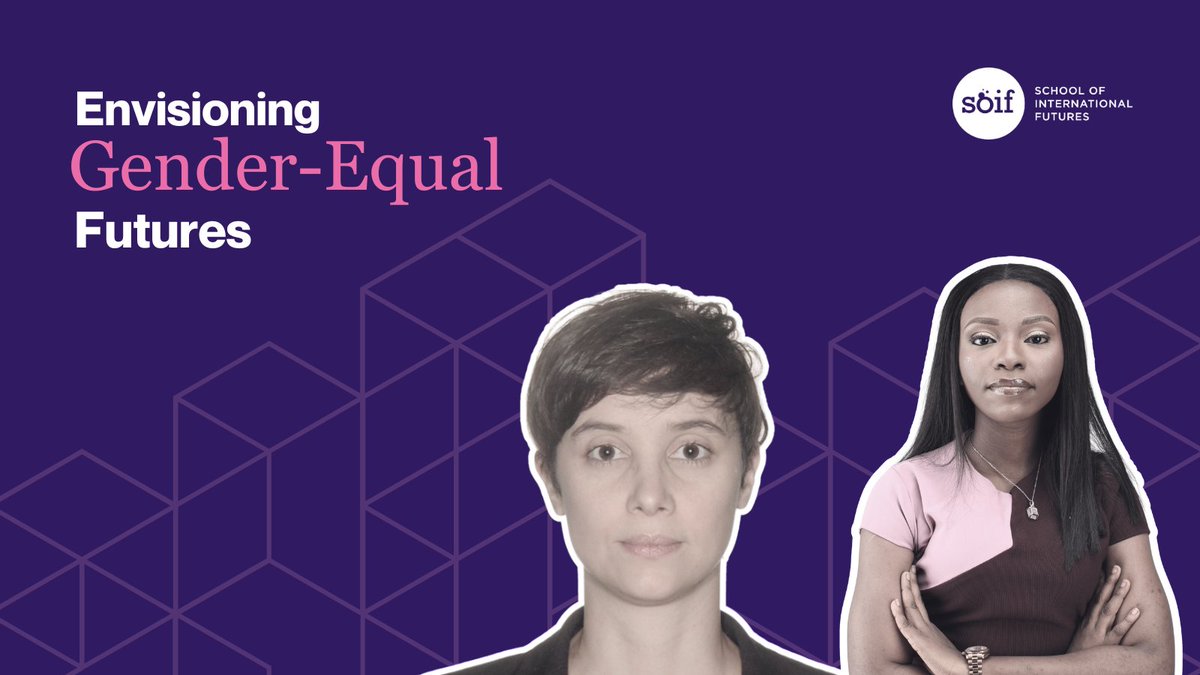 Happy #IWD2024! Shout-out to the incredible women we work with in #futures and beyond. See how @thaysprado & Abigael Anaza-Mark are creating more gender-equal futures with #foresight. New on the SOIF blog: bit.ly/4c0pmal #InspireInclusion