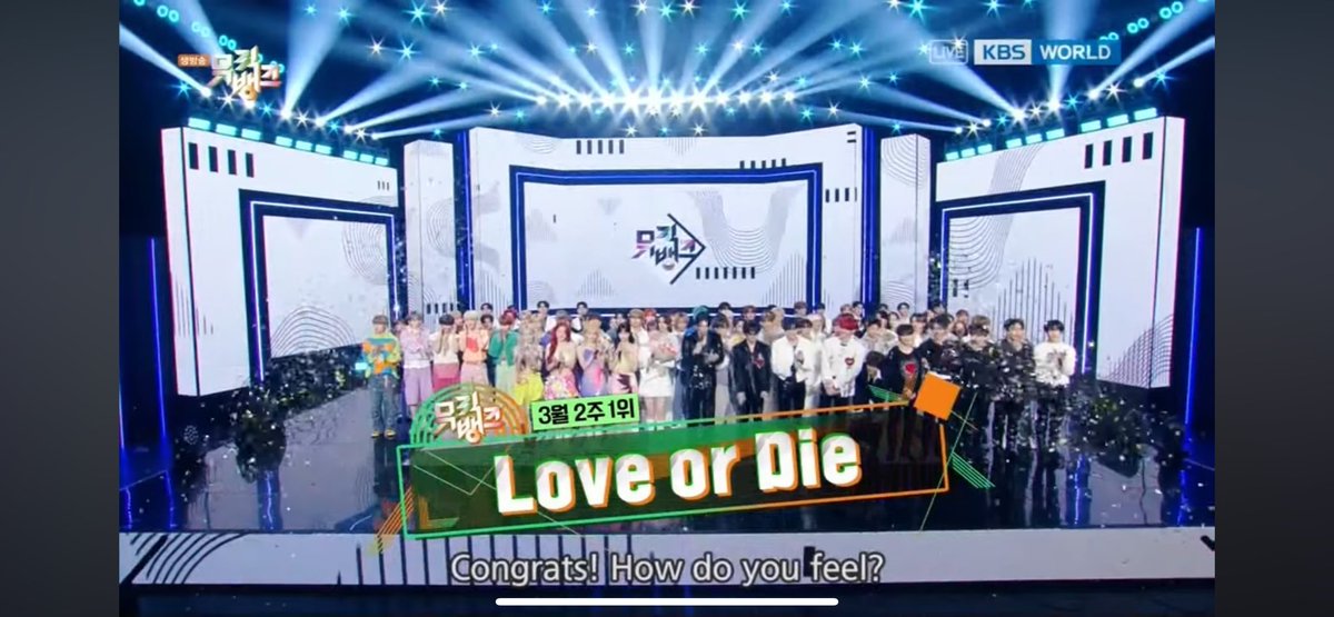 nyamber_1's tweet photo. 第4世代代表 LE SSERAFIM
第3世代代表 TWICE
国民の妹 IU
がいる中、MUSICBANKで1位を取ったのは
『CRAVITY』
本当におめでとう‼️
滝涙鼻水止まらないLUVITYもお疲れ様😭😭
#CRAVITY5thWin #LoveOrDie2ndWin @CRAVITYstarship @CRAVITY_twt https://t.co/Ku63YGV9TZ