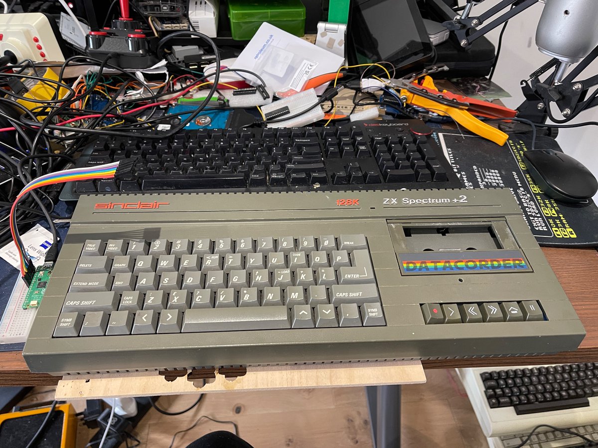 retrogamecoders's tweet image. Calling the #zxspectrum 128+2 (grey) restoration a fail.

I think the membrane is buggered

Not sure where to go from here, I don’t have the budget to go back to fleabay at current prices 😩

#retrocomputing #retrocomputers