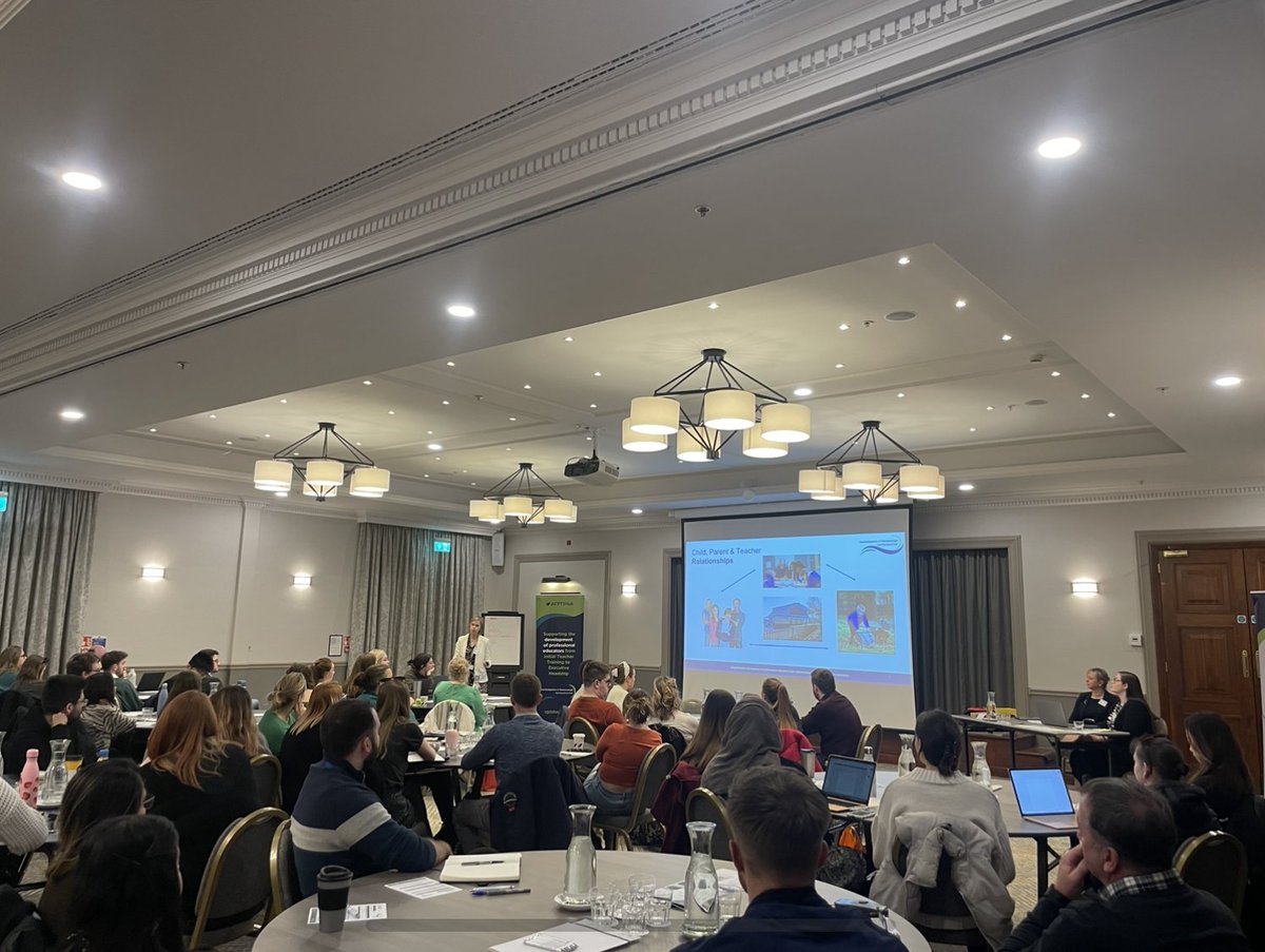 Our Regional Conference at the Delta Marriott has begun! Lesley Birch is delivering an engaging keynote to our Year 1 ECTs: