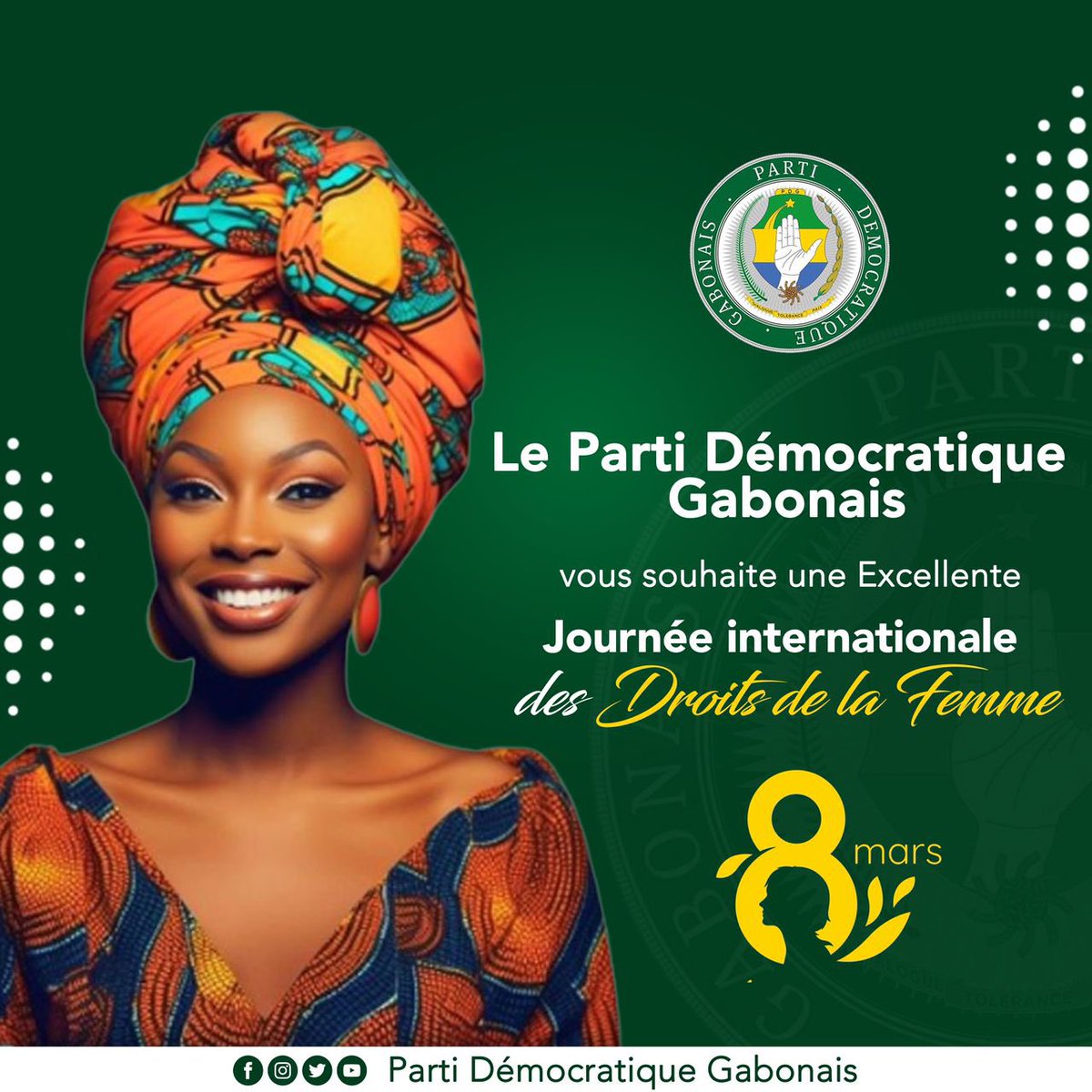 Parti Démocratique Gabonais (PDG) tweet media