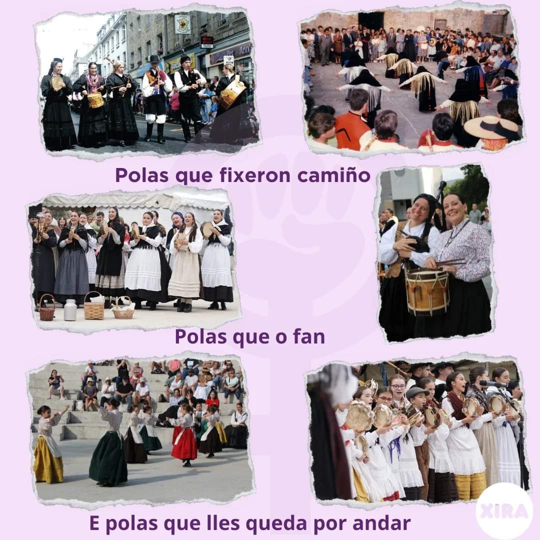 Porque aínda queda moito por andar e lograr 👣💪
Hoxe e todos os días son #8Marzo