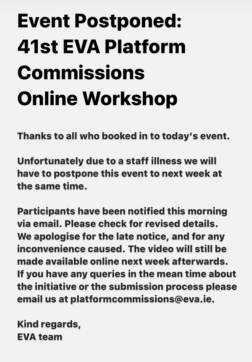 EVA International - Biennial of Contemporary Art tweet media