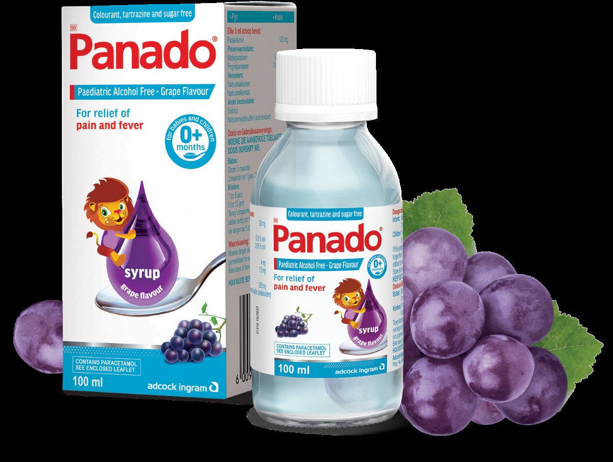Panado Grape 🍇 is my clear choice because not only does it help with my son's fever and cold symptons, it also tastes great! He think it's juice lol, so that's a bonus! 💜

#PowerToFightPain #PanadoSA

@expressoshow