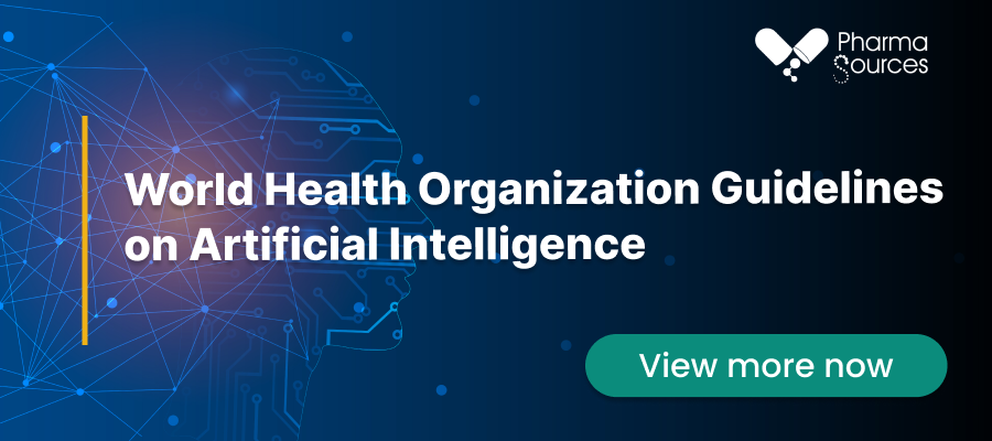Pharmachina365's tweet photo. World Health Organization Guidelines on Artificial Intelligence https://t.co/brXicX0ENu  #PharmaSources #Pharma https://t.co/Drrhayy5Ye