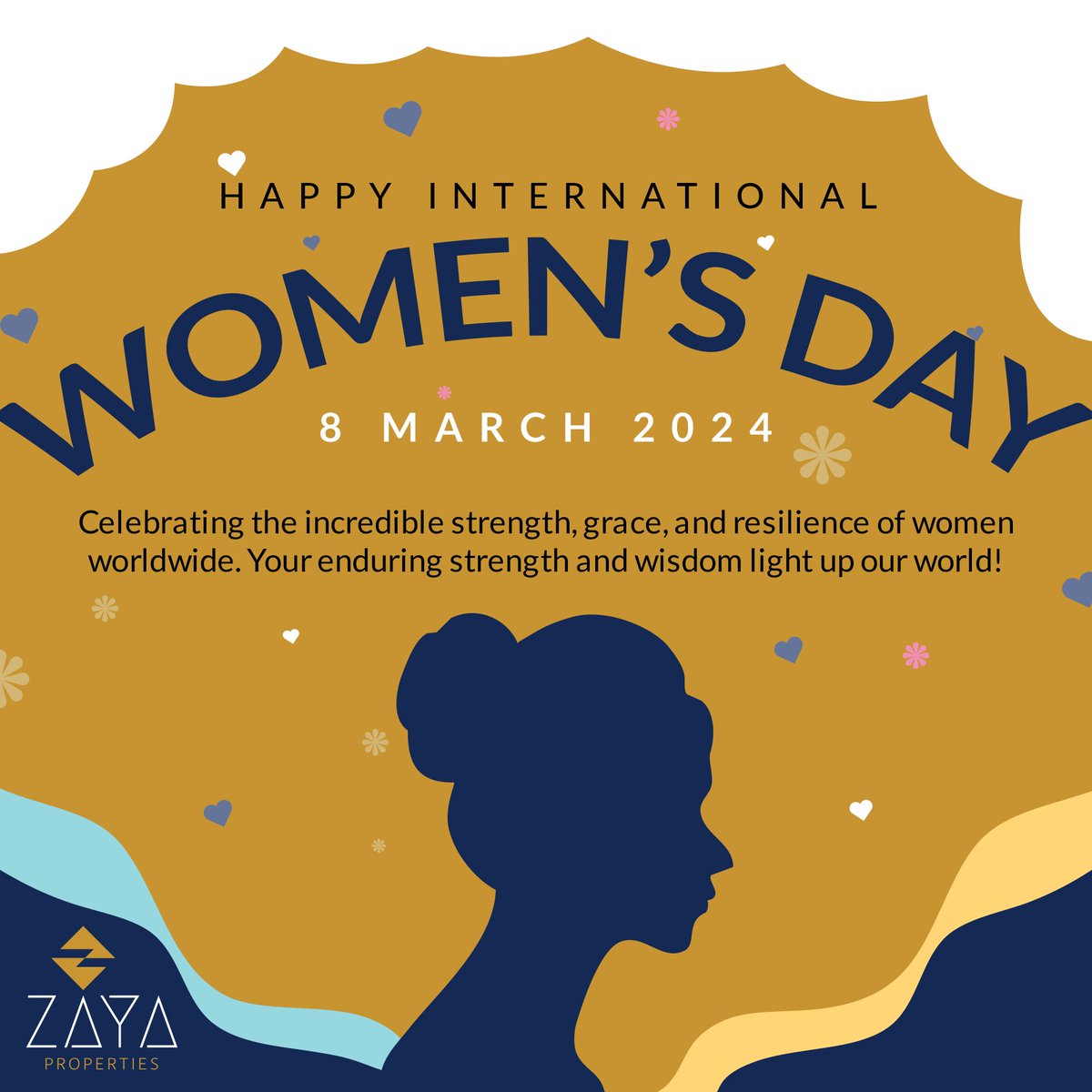 ZayaProperties's tweet photo. 🎉Happy International Women's Day from Zaya Properties! We're not just building homes, we're building HER-stories!💁‍♀️✨

Today, we're flipping the script, so grab your blueprints, rock those heels, and show the world women reign supreme!👑
#InternationalWomensDay #PropertyQueens https://t.co/YWRUSCvM7u