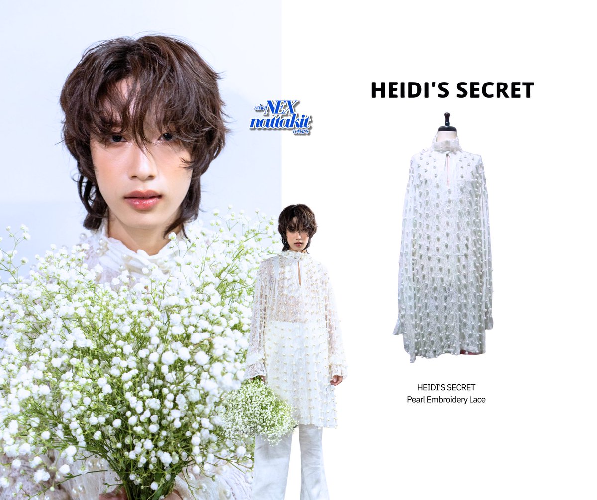 WhatNEXwears_'s tweet photo. What NEX wears : NEX for
#SiamCenterTheSummerTrendSetter2024
#SiamCenterxMint
#HEIDISSECRET
🫧 Pearl Embroidery Lace
#NEXnattakit
#BUSbecauseofyouishine
#whatNEXwears https://t.co/8AMvV1z02m