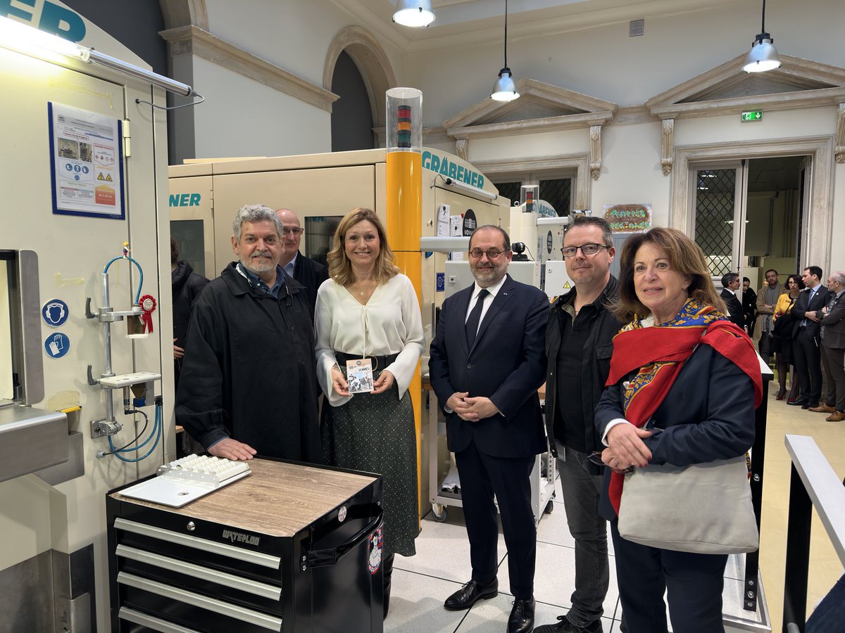 80 ans que les #Françaises ont le droit de vote ! 

L’égalité politique et sociale est un long combat qui continue aujourd'hui. 

À la <a href="/MonnaieDeParis/">Monnaie de Paris</a> en cette Journée internationale des #droitsdesfemmes pour frapper la monnaie célébrant cette étape majeure de notre histoire