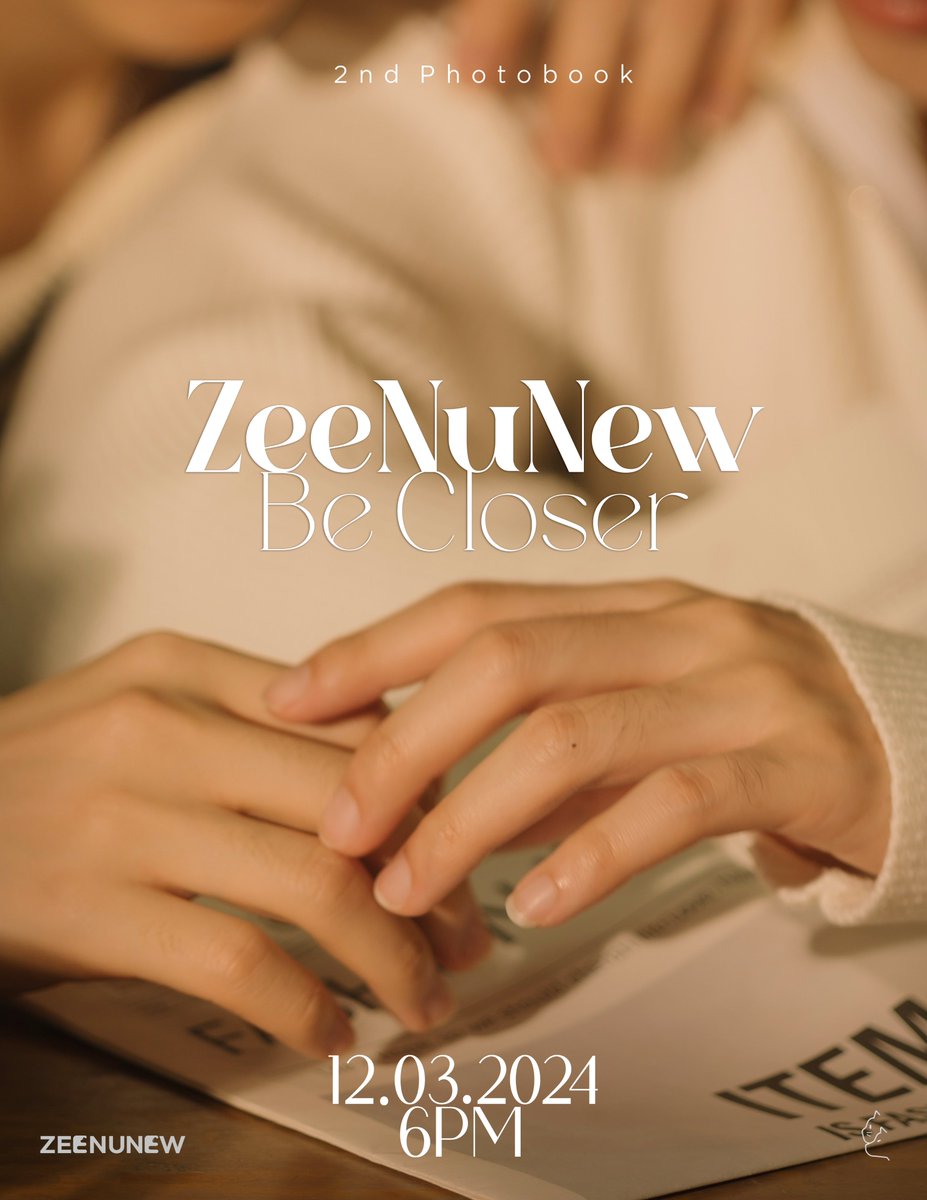 ZeeNuNew Be Closer サイン入りフォトブック ZeeNuNew Be Closer サイン入りフォトブック ZeeNuNew Be Closer 写真