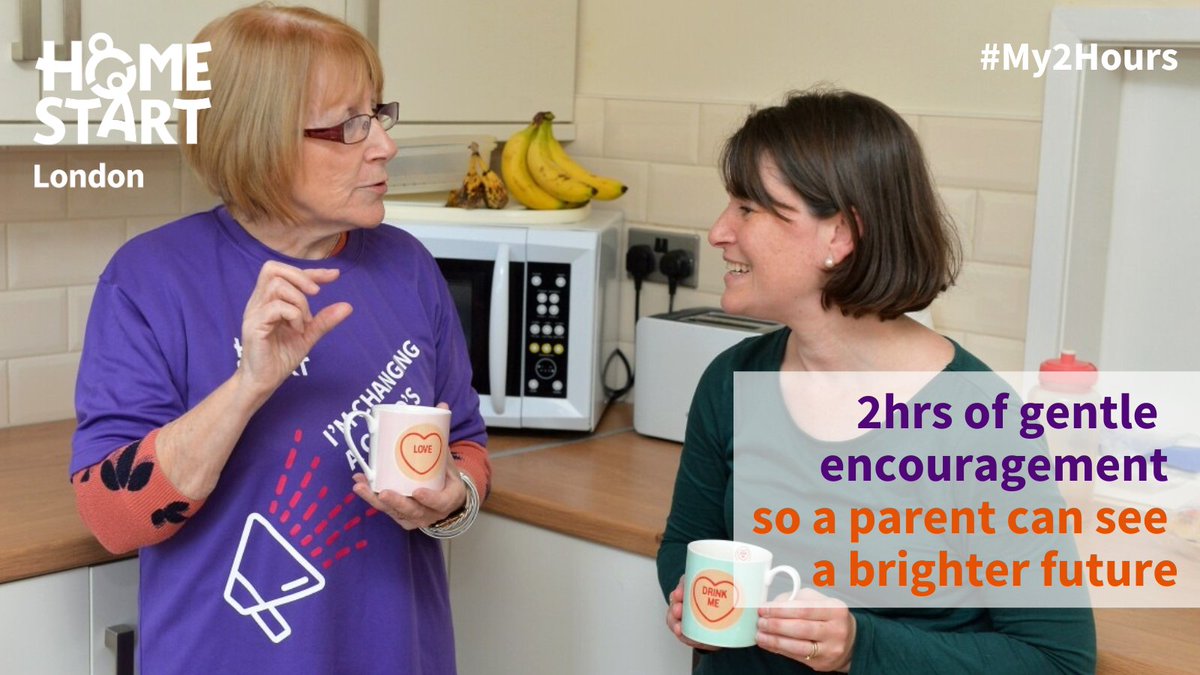 To celebrate #InternationalWomensDay, could you spare 2 hours a week to empower mums? Home-Start are so lucky to be surrounded by amazing, strong women, why not join our volunteering team? Here's to women everywhere and helping each other💜#My2Hours #volunteer @HomeStartLondon