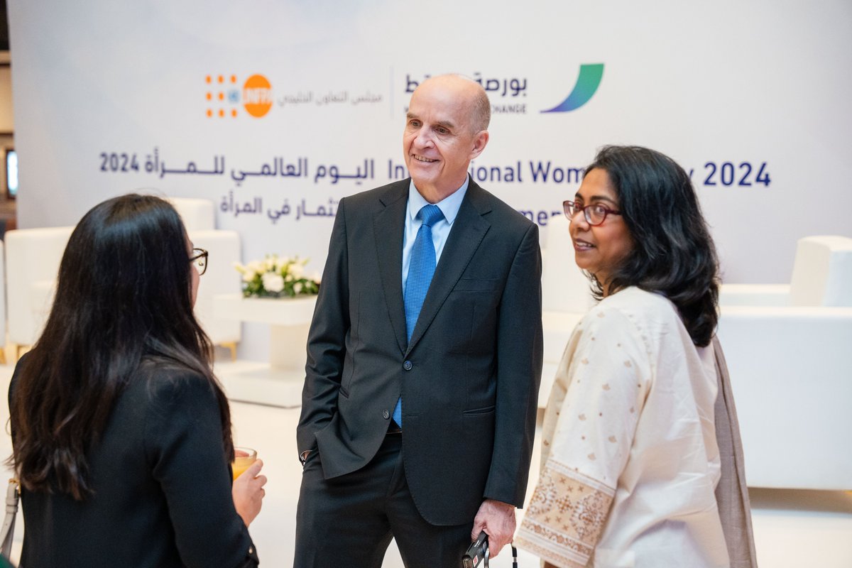 UNFPAGCC's tweet photo. احتفل بالأمس صندوق الأمم المتحدة للسكان في دول مجلس التعاون الخليجي باليوم العالمي للمرأة من خلال مبادرة "رن الجرس من أجل المساواة بين الجنسين" بالشراكة مع بورصة مسقط.

#يوم_المراه_العالمي https://t.co/8cQ7mMTwpI
