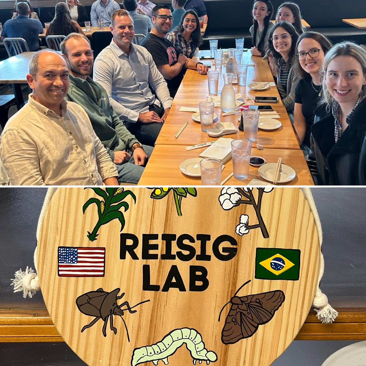 DominicDReisig's tweet photo. We welcomed a new intern from Brazil. I received a wonderful gift acknowledging our relationship between 🇧🇷 and 🇺🇸 https://t.co/HkyD0oOJlW