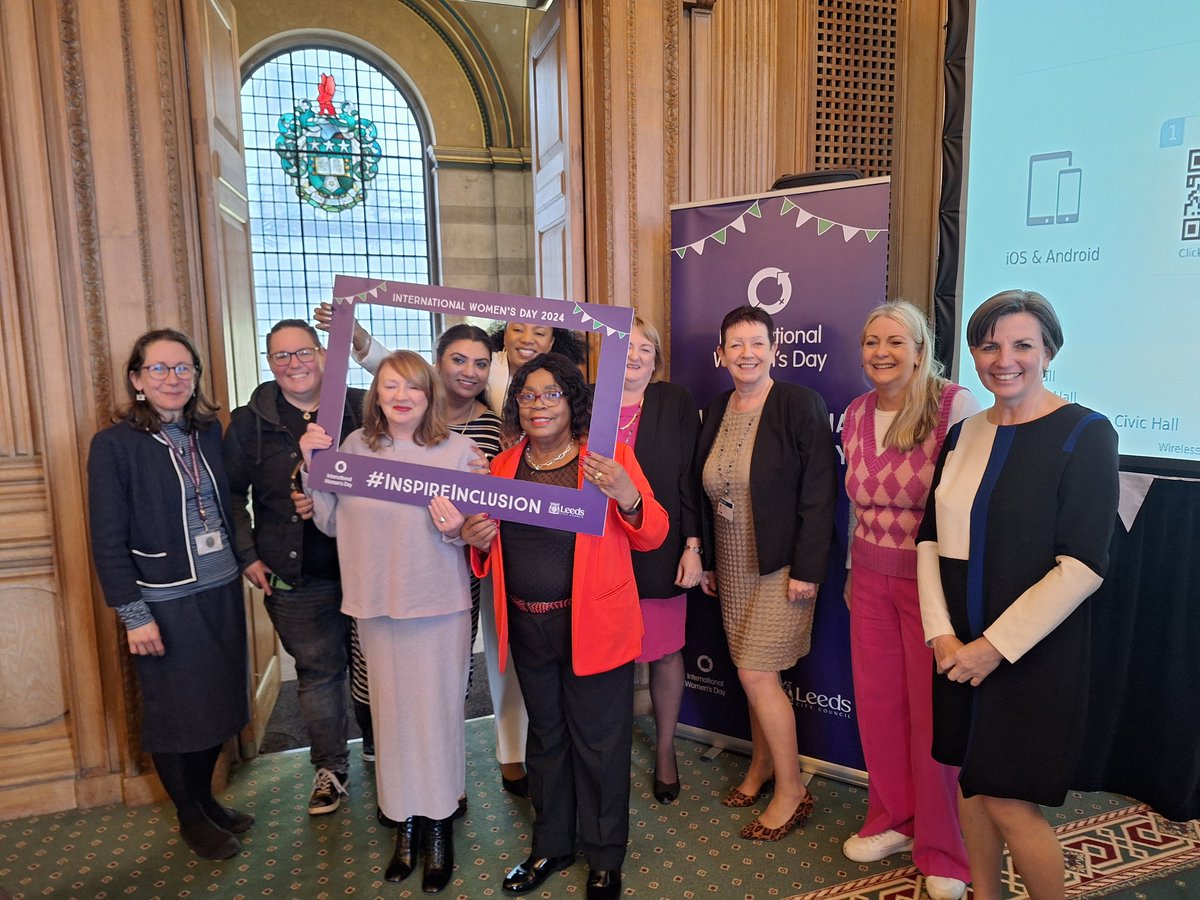 #InspireInclusion whatever a brilliant response and gathering at IWD2024 at Leeds city council. Thank you. This matters! @LeedsInclusive @abigailmashall @AndyDodman1 @tomriordan @shutcake